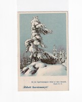 K:084 Karácsonyi Antik képeslap Vallásos