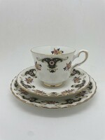 Angol Royal Stafford porcelán csésze és kistányér