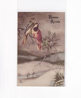 K:108 búék - New Year antique postcard 1919