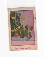 K:100 Karácsonyi  antik képeslap Népies