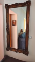 Antique wall (living room) mirror