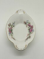 English royal albert moss rose porcelain bowl 15cm long