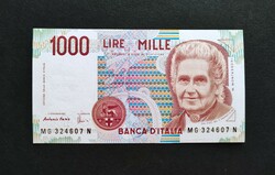 Italy 1000 lire / lira 1990, unc