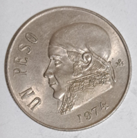 1974. Mexico 1 peso (846)