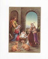 K:147 Karácsonyi  képeslap vallásos