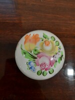 Herendi Tulipán BT mintás porcelán bonbonier