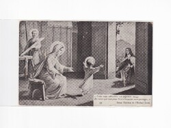 K:144 antique Christmas postcard / postal clean religious