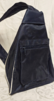 Small size dark blue, water-repellent backpack, rucksack, men's, women's, unisex