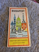 Budapest térkép 1979