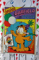 1992 / Garfied giant poster / for a birthday, as a gift :-) original, old newspaper no.: 25609