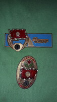Old military insignia badges Hungarian People's Army - vanguard soldier - together according to the pictures