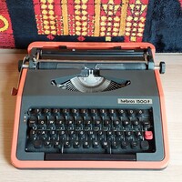Retro portable typewriter