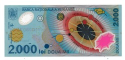 2000 Leu 1999 Románia Napfogyatkozás Polymer