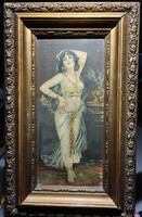 Táncoló nő festmény