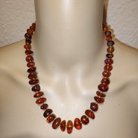 Old amber necklaces at a good price! With a gift!