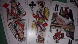 An old Hungarian card manufacturer's normal-based tarok card deck, flawless, complete according to collector's photos