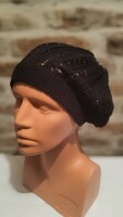 Women's thin crocheted hat
