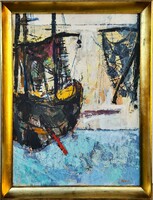 László Bod (1920 - 2001) Harbor