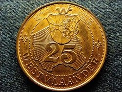 Belgium i. Baldvin 25 franc token 30.25mm 1981 bredene, middelkerke, koksijde (id81119)