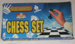 Old magnetic traveling chess.