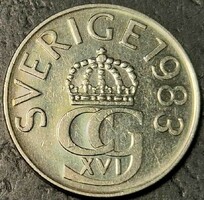 Svédország 5 Korona, 1983.