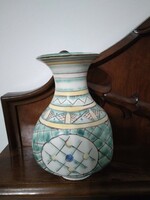 A rare gorka vase with a Haban pattern is flawless