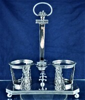 Gorgeous, antique silver drink holder, Paris, 1798 - 1809!!!