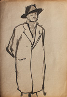Unknown artist: Man in a hat
