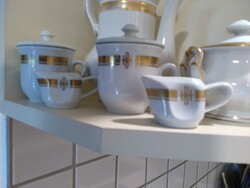 Zsolnay coffee sets + 2 creamers
