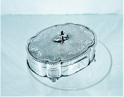 Dreamy, antique silver box, approx. 1900!!!