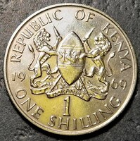 Kenya 1 shilling, 1969.
