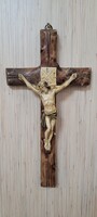 Old plaster crucifix.