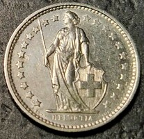 Svájc ½ frank, 1976.