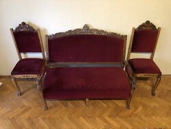 Neorenaissance Armchair Set