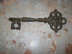 A large key can function as an ornament