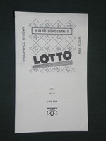 Tobacco cigarette label, lottery cigarette with smoke filter, HUF 5.20, Pécs tobacco factory