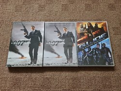 007 James bond - quantum silence, g.I. Joe - Shadow of the Cobra dvd movies