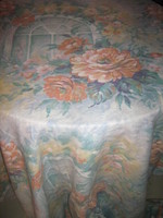 Beautiful vintage style floral window warm flannel duvet cover