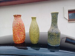 Industrial artist vases, for sale together