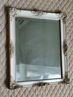 Blondel framed small mirror with bevelled edges