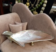 Indonesian silver - shell ashtray