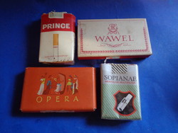 2 unwrapped cigarettes + 2 boxes