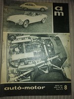 Auto-motor newspaper 1971.8. S.