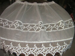 Beautiful double lace curtains