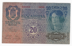 Húsz Korona bankjegy 1913