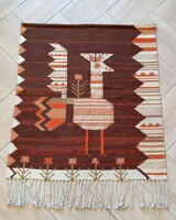 Retro magyar textil, szőnyeg, kàrpit
