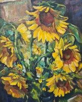 Sallay László - sunflowers