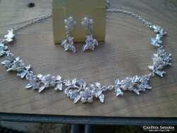 Final sale. Teklás unique wedding jewelry set