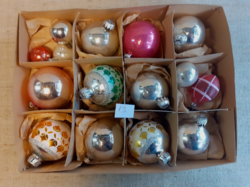 Old glass Christmas tree decoration. (13)