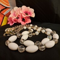 Old porcelain and crystal beads